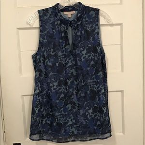 Banana Republic Sleeveless Blue Women’s Sz 12 Top